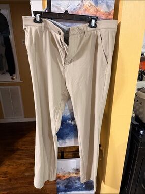 adidas Men's Tan Chinos - Straight Leg